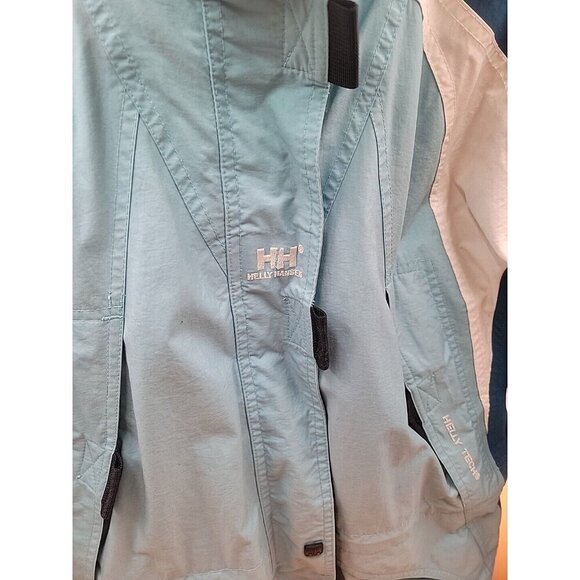 Helly Hanson Helly Tech Waterproof Jacket Size Small Blue - Picture 2 of 16